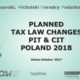 Changes PIT CIT 2018