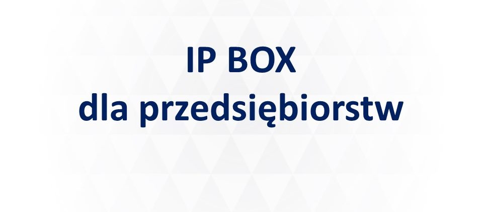IP Box przedsiębiorst strona