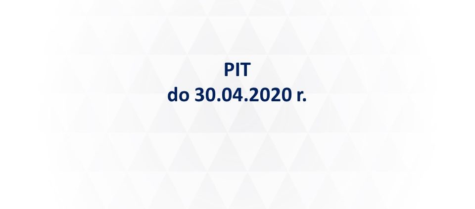 PIT 2020