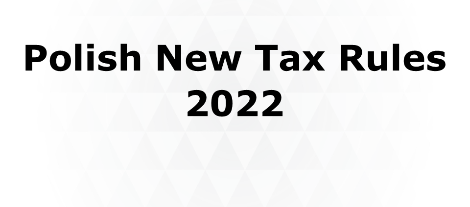 Polish new tax rules strona